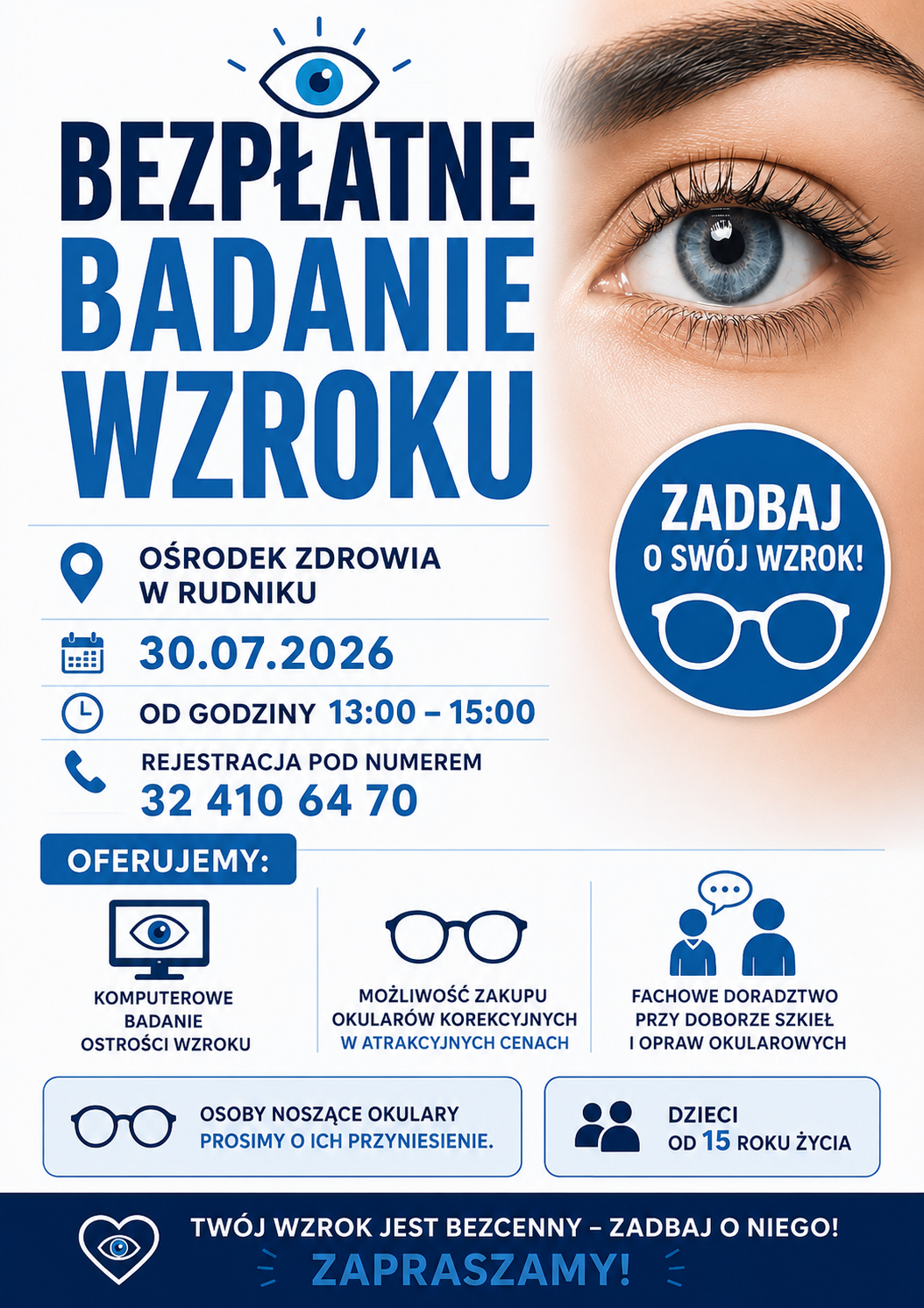 plakat informacyjny z grafiką